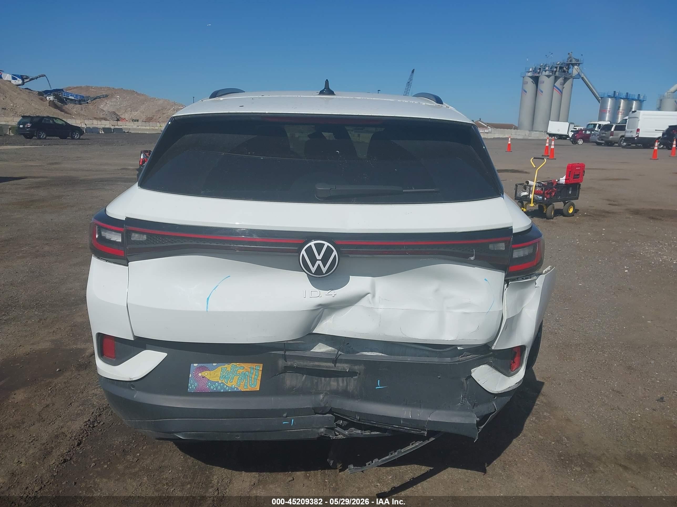 2023 Volkswagen Id.4 Awd Pro White vin: 1V2DNPE89PC036500