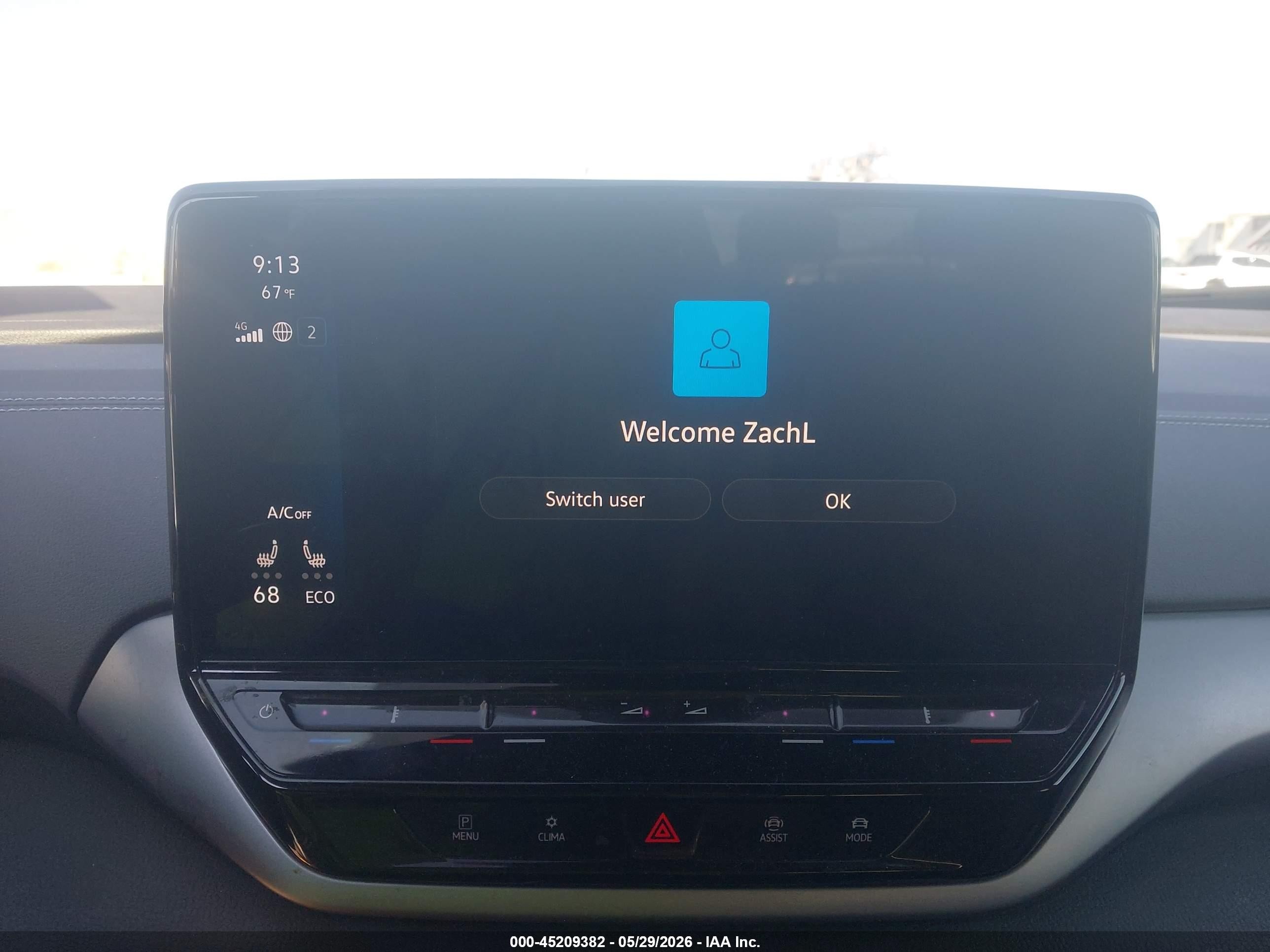 2023 Volkswagen Id.4 Awd Pro White vin: 1V2DNPE89PC036500