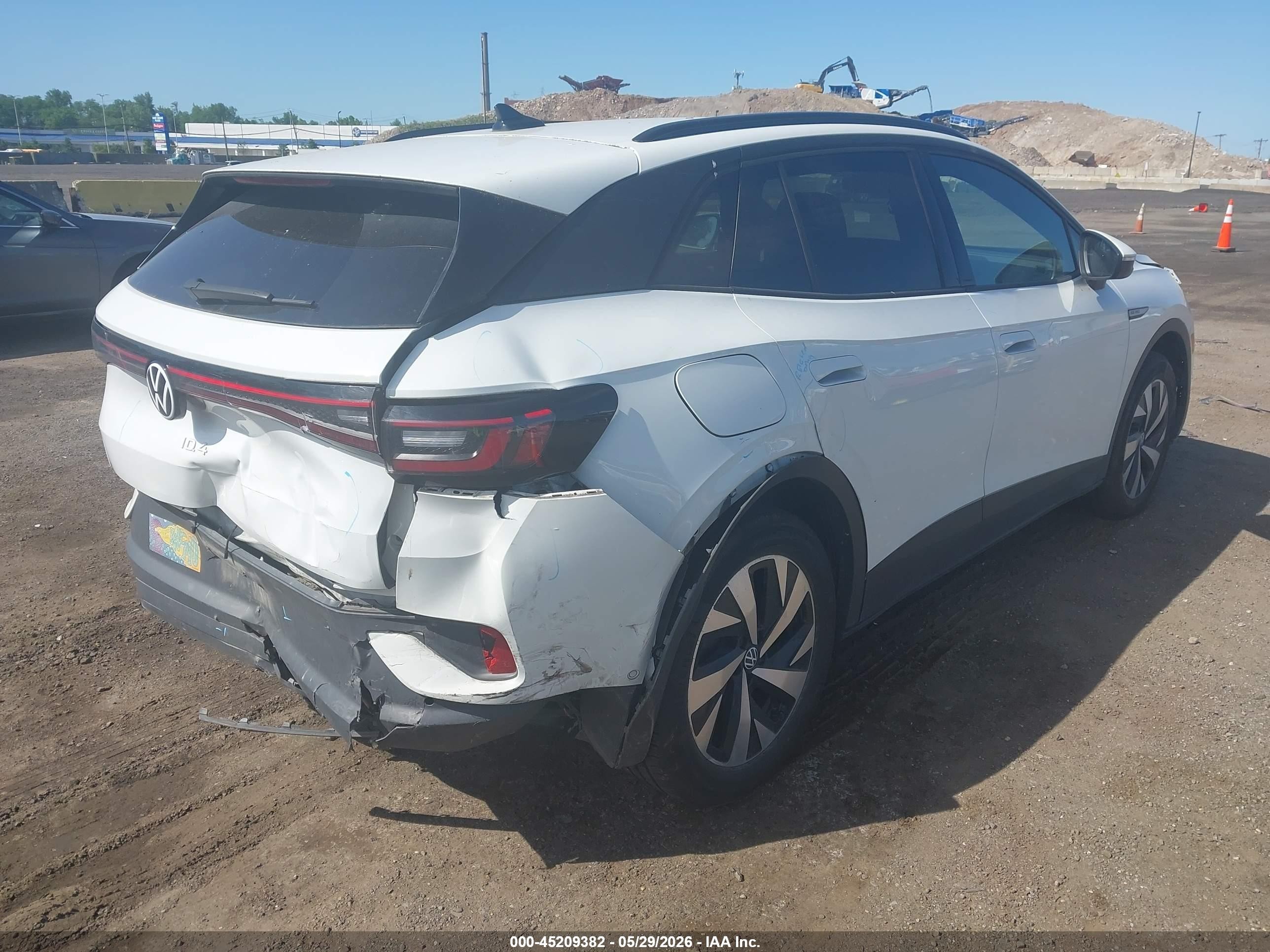 2023 Volkswagen Id.4 Awd Pro White vin: 1V2DNPE89PC036500