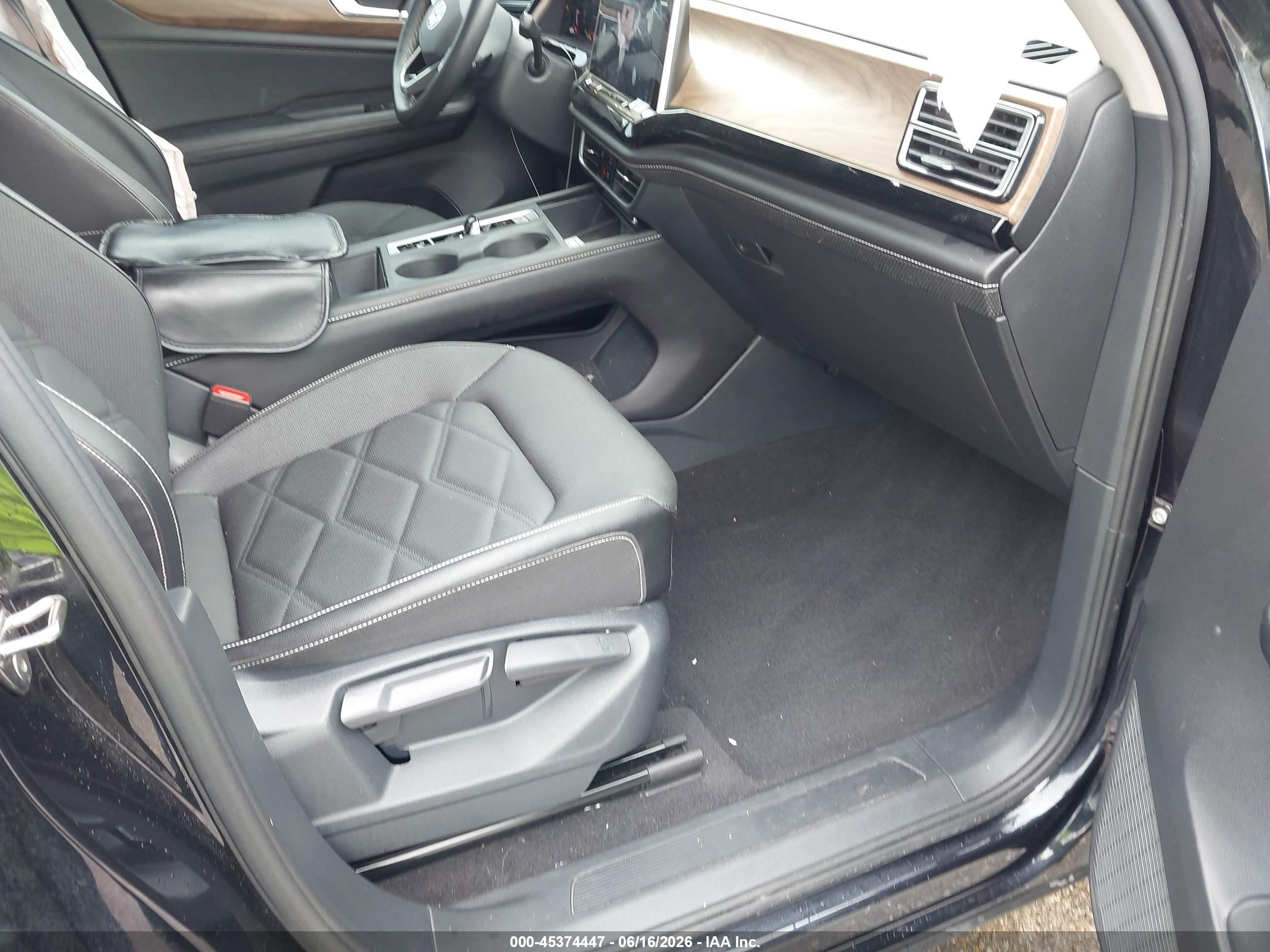2024 Volkswagen Atlas 2.0t Se Black vin: 1V2DR2CA0RC541177