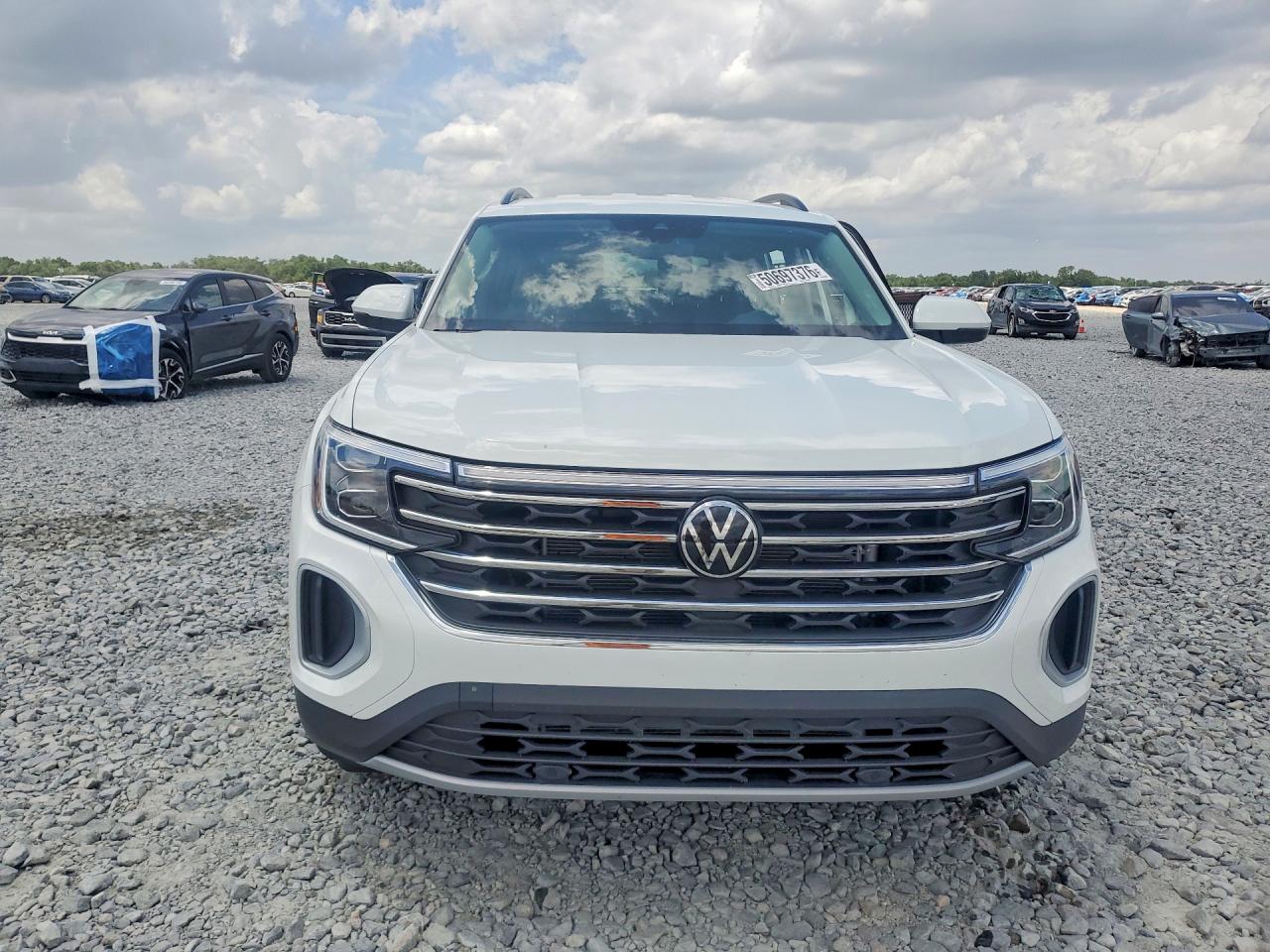 2025 Volkswagen Atlas Se White vin: 1V2DR2CA3SC533256