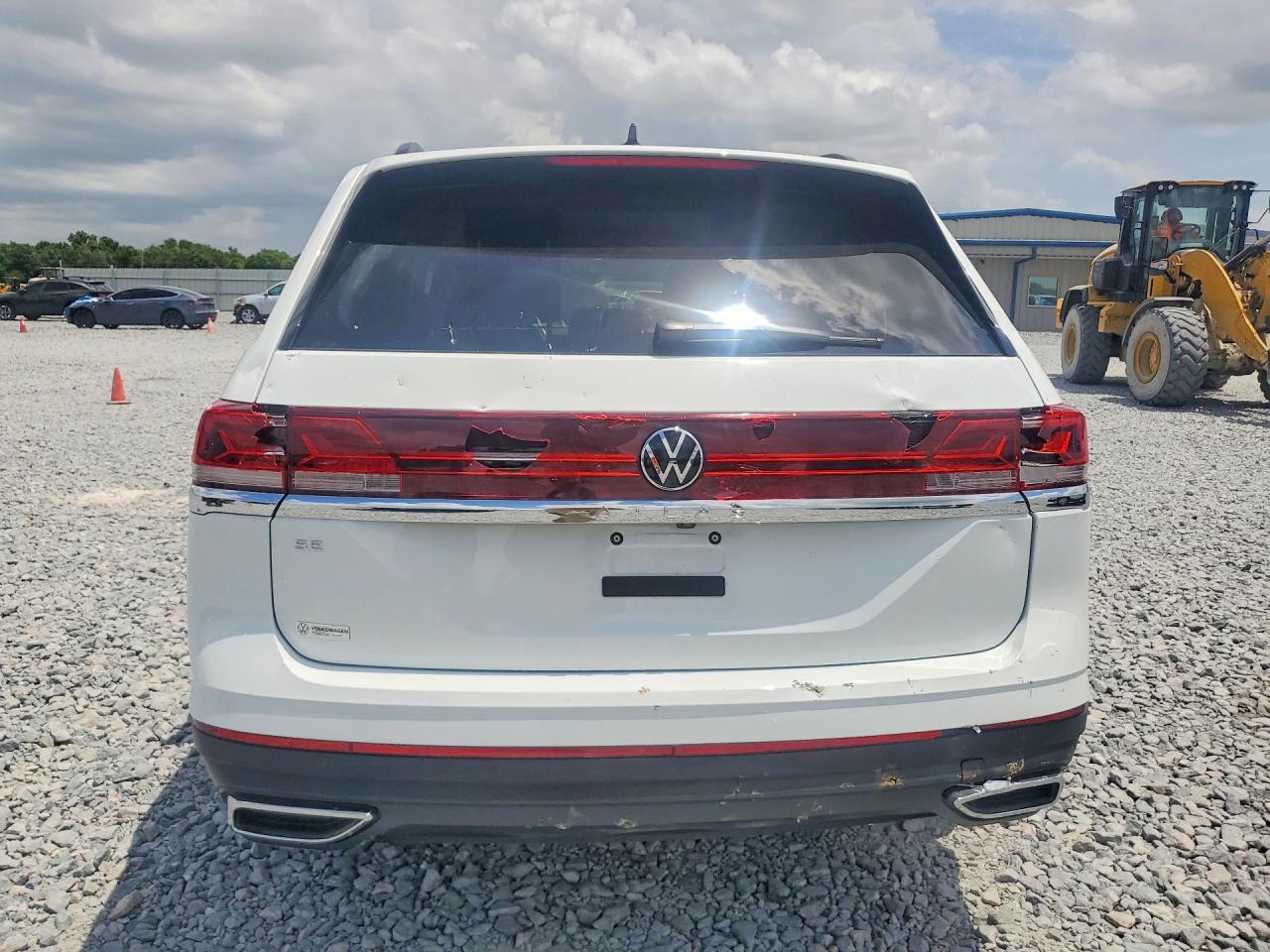 2025 Volkswagen Atlas Se White vin: 1V2DR2CA3SC533256