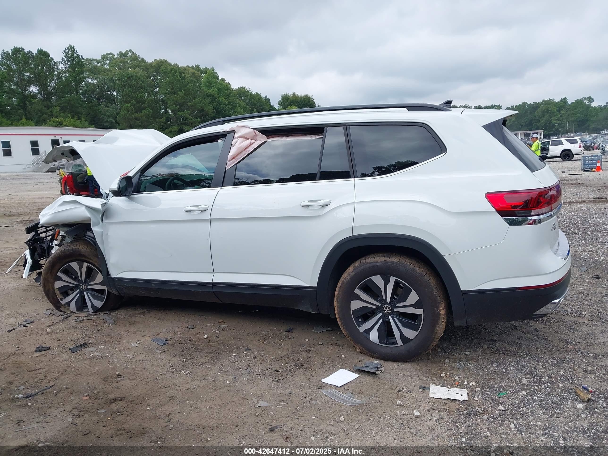 Price & History 2024 Volkswagen Atlas 2.0t Se 2.0l I-4 Di, Dohc