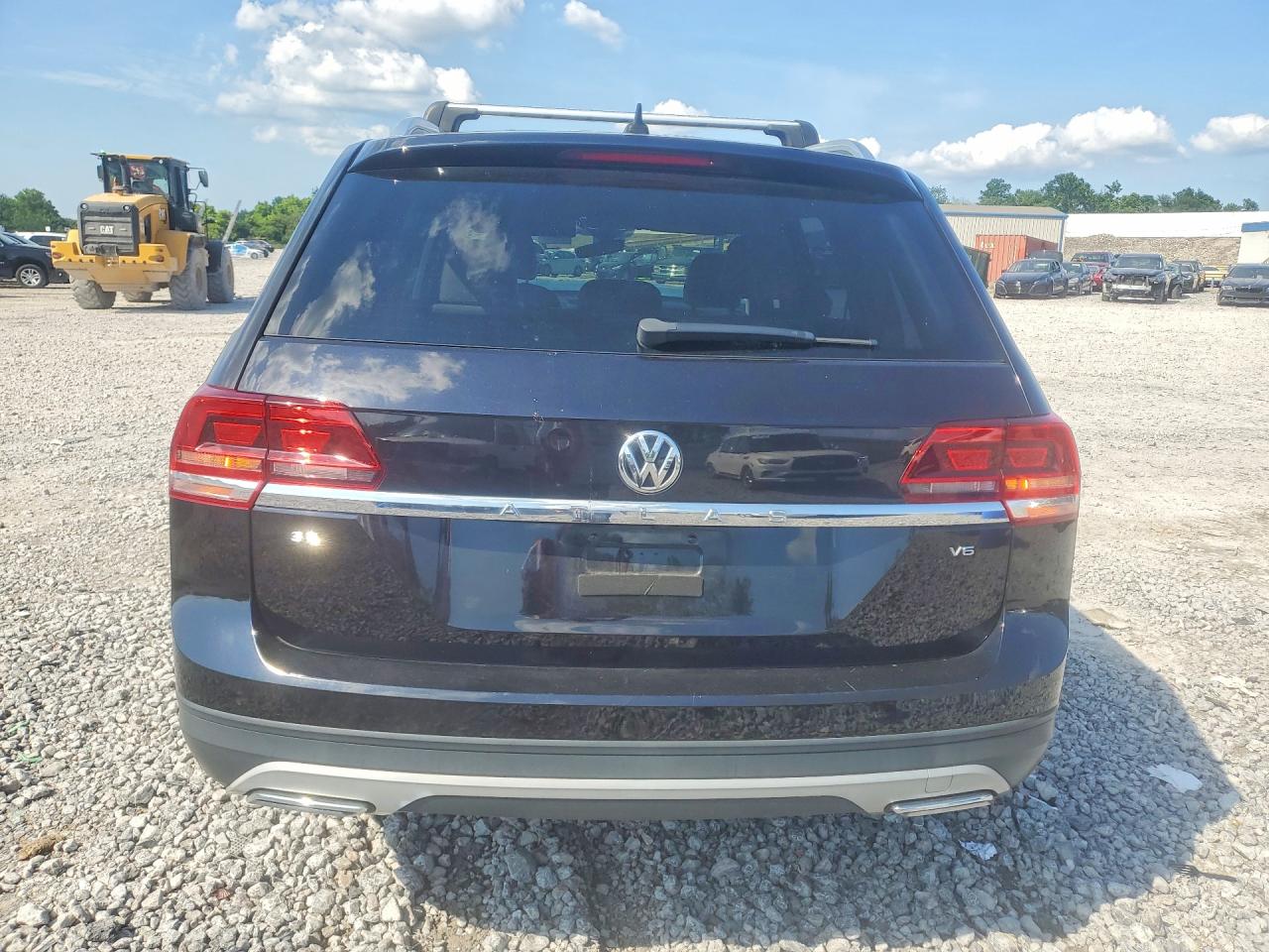 2018 Volkswagen Atlas Se Black vin: 1V2DR2CA6JC537431