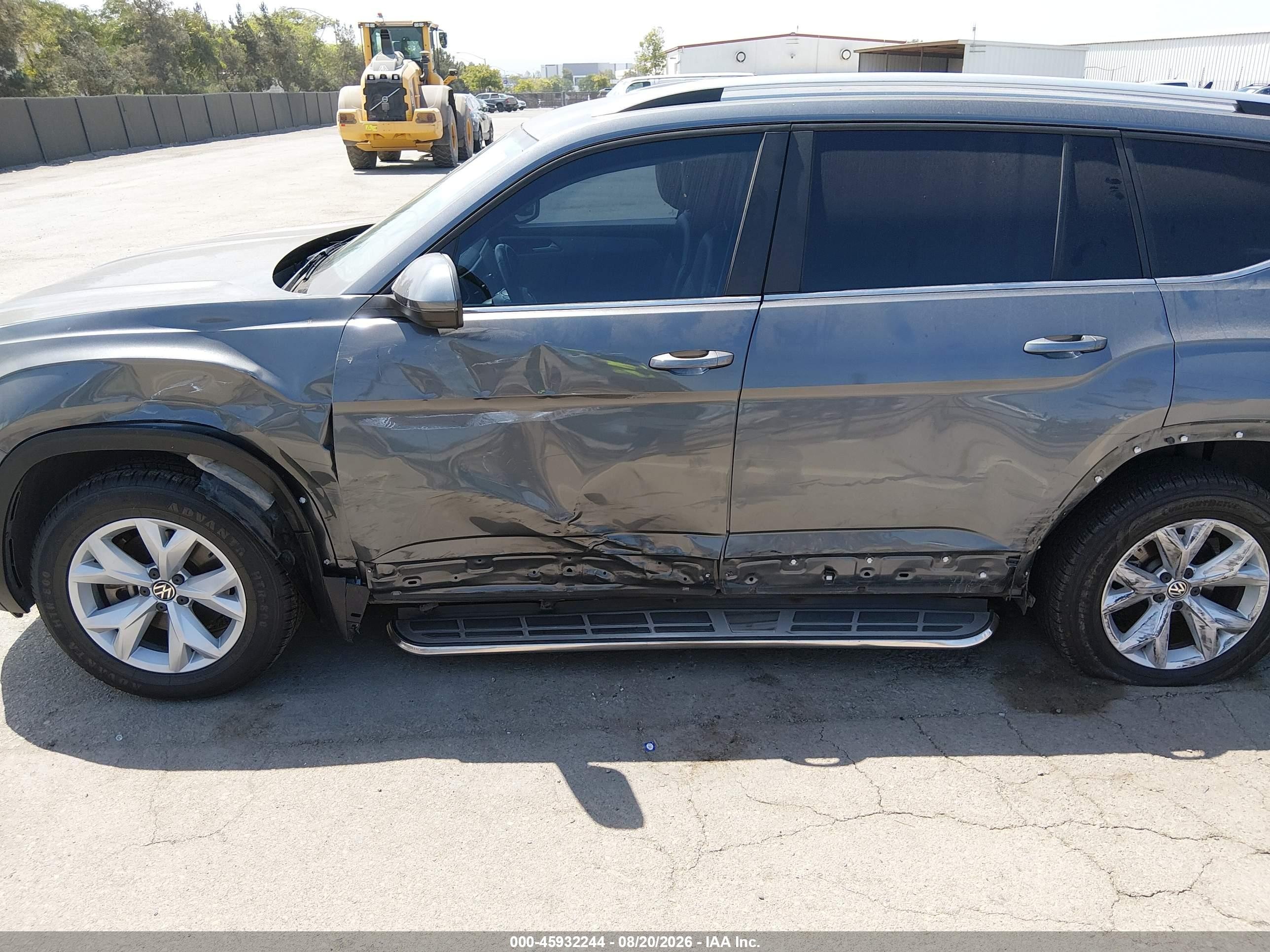 2019 Volkswagen Atlas 3.6l V6 Se Серый vin: 1V2DR2CA9KC603133