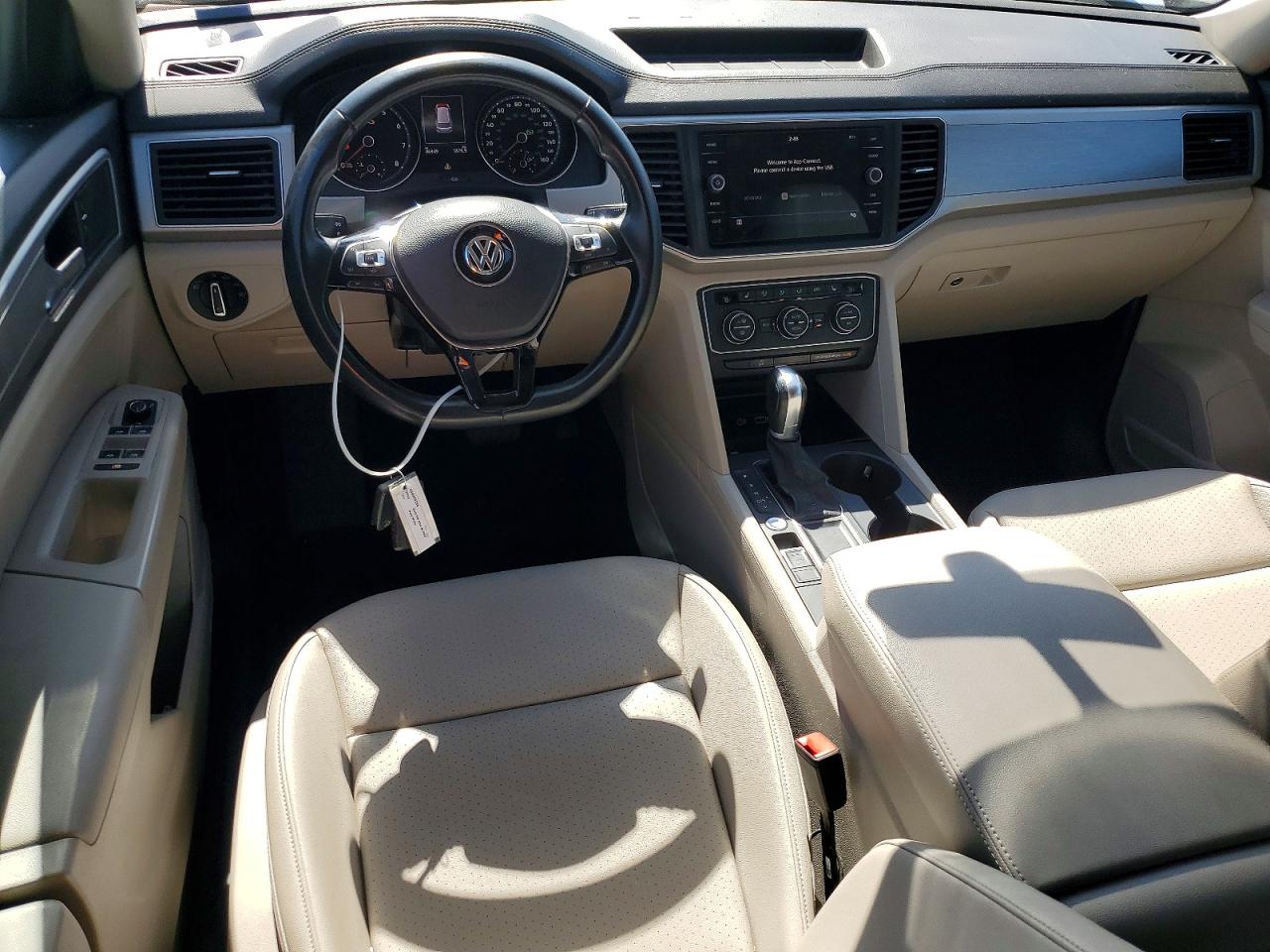 2019 Volkswagen Atlas Se Белый vin: 1V2DR2CAXKC610169