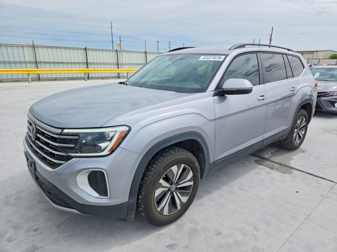 2025 Volkswagen Atlas Se Silver vin: 1V2DR2CAXSC543122