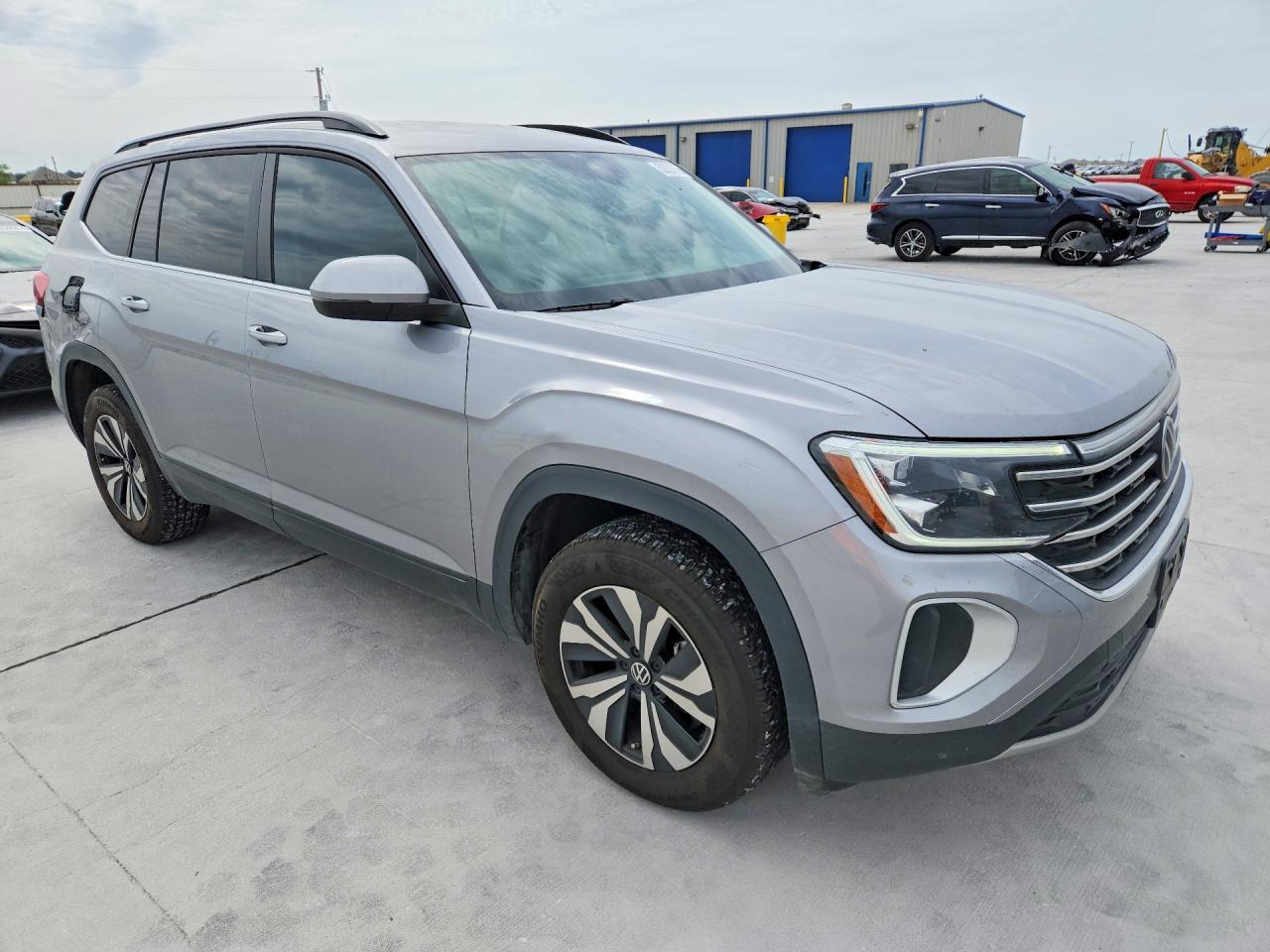 2025 Volkswagen Atlas Se Серебряный vin: 1V2DR2CAXSC543122