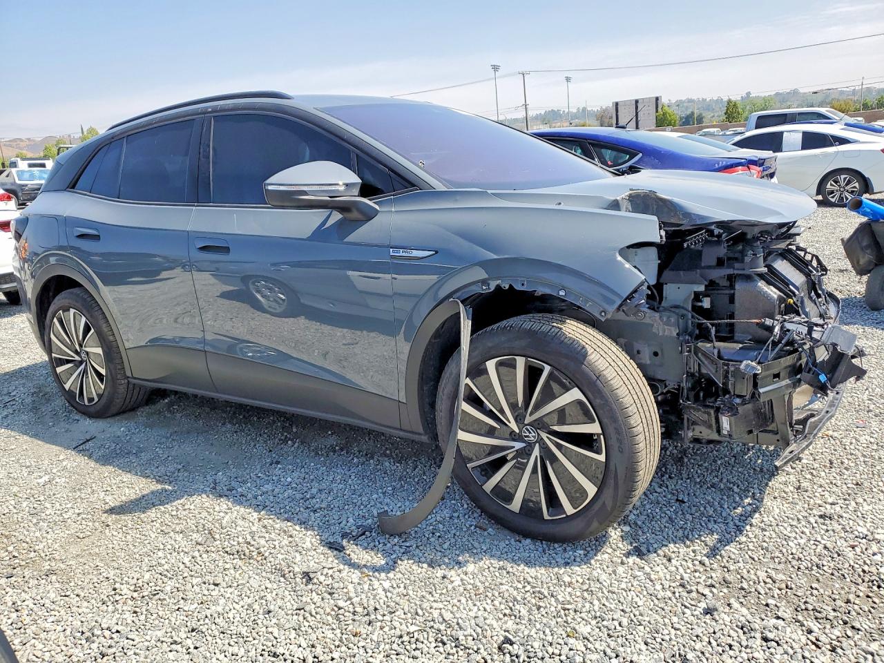 2025 Volkswagen Id.4 Pro Gray vin: 1V2DSPE87SC017915