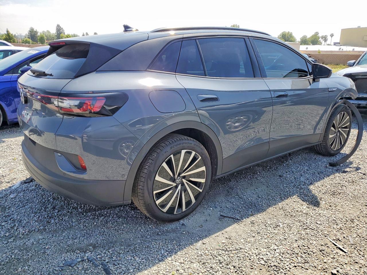 2025 Volkswagen Id.4 Pro Gray vin: 1V2DSPE87SC017915