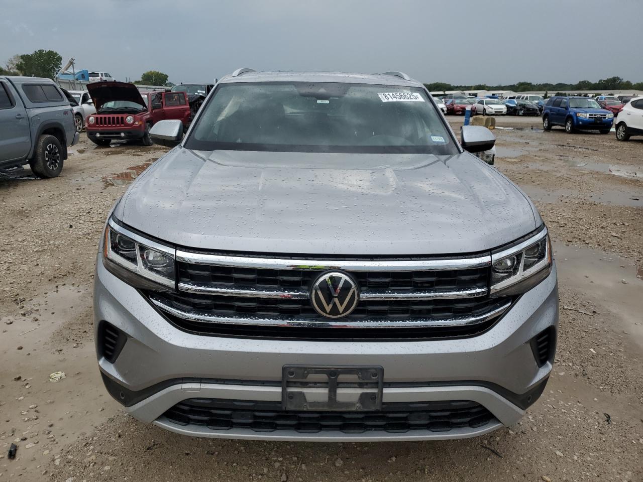 2020 Volkswagen Atlas Cross Sport Sel Silver vin: 1V2EC2CA5LC229577
