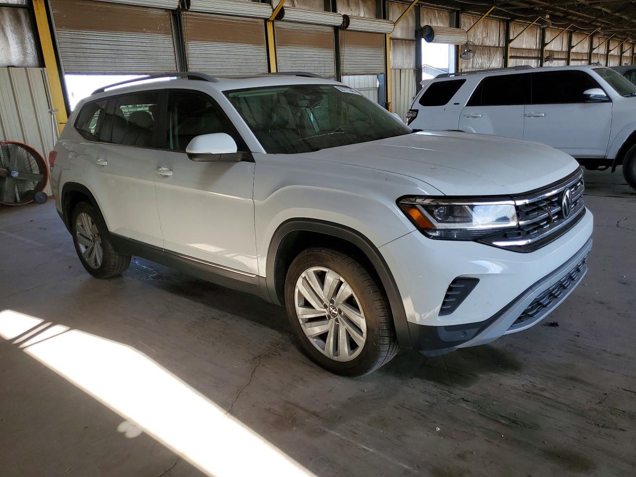 2021 Volkswagen Atlas Sel Белый vin: 1V2ER2CA0MC594250