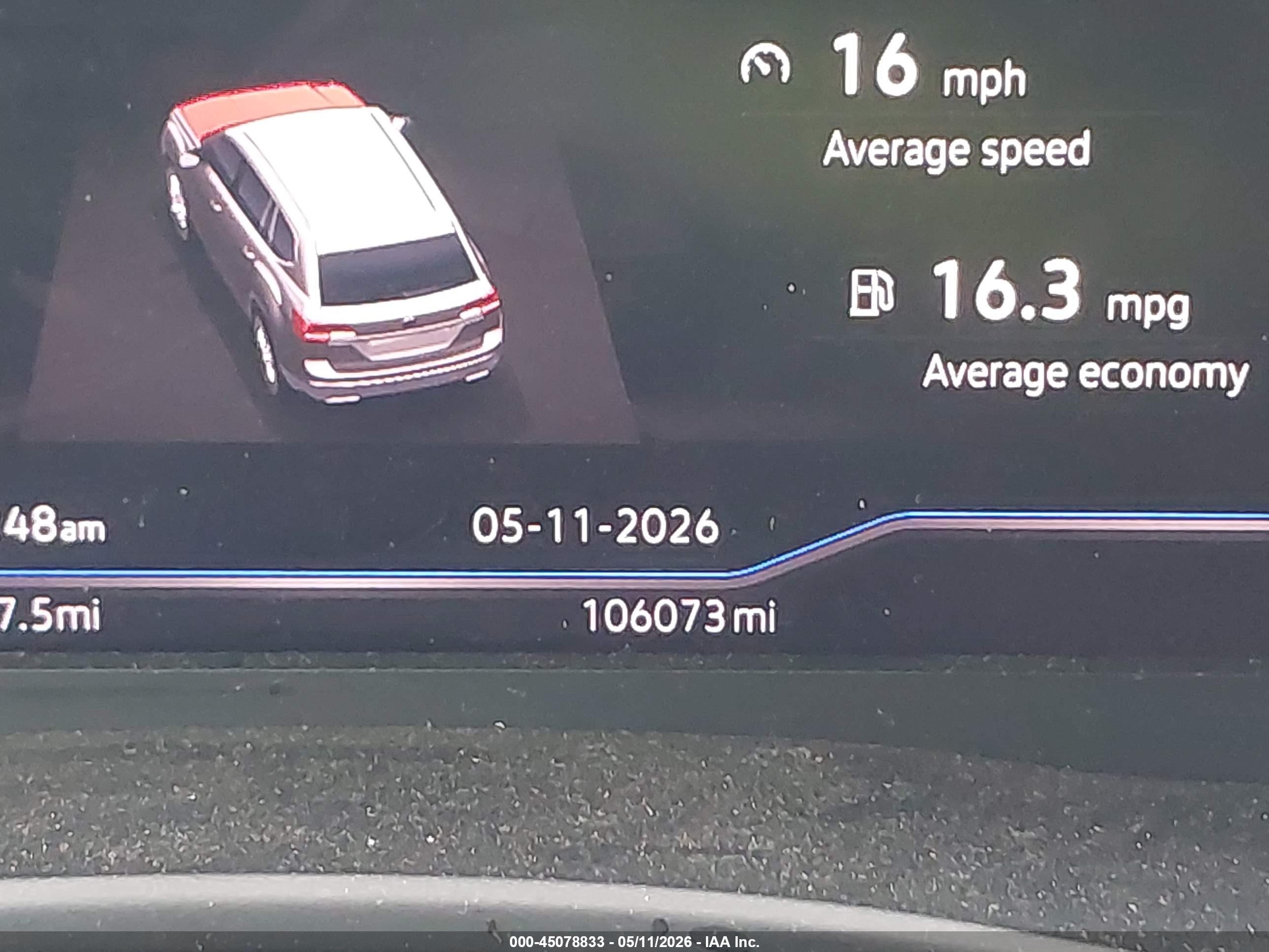 2019 Volkswagen Atlas 3.6l V6 Sel Gray vin: 1V2ER2CA4KC582809
