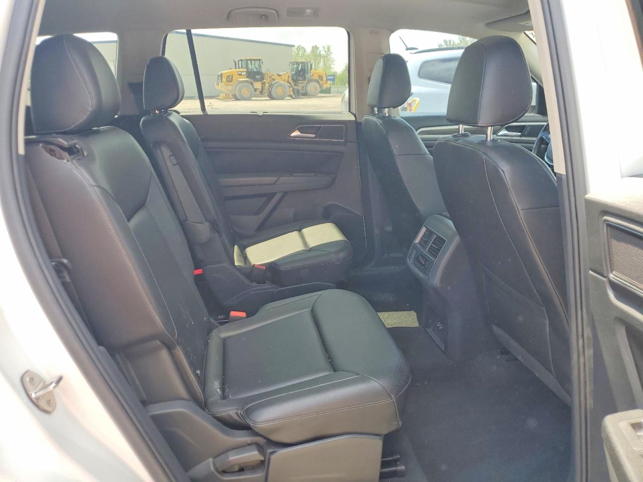 2019 Volkswagen Atlas Sel White vin: 1V2ER2CA8KC554379