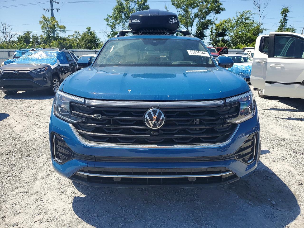 2025 Volkswagen Atlas Cross Sport Sel Premium R-line Blue vin: 1V2FE2CA9SC219969