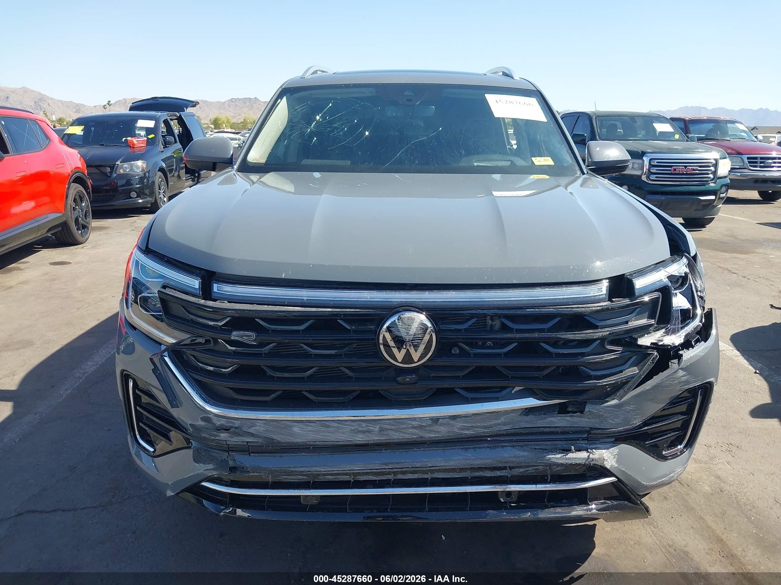 2026 Volkswagen Atlas Sel Premium R-line Gray vin: 1V2FN2CAXTC504018