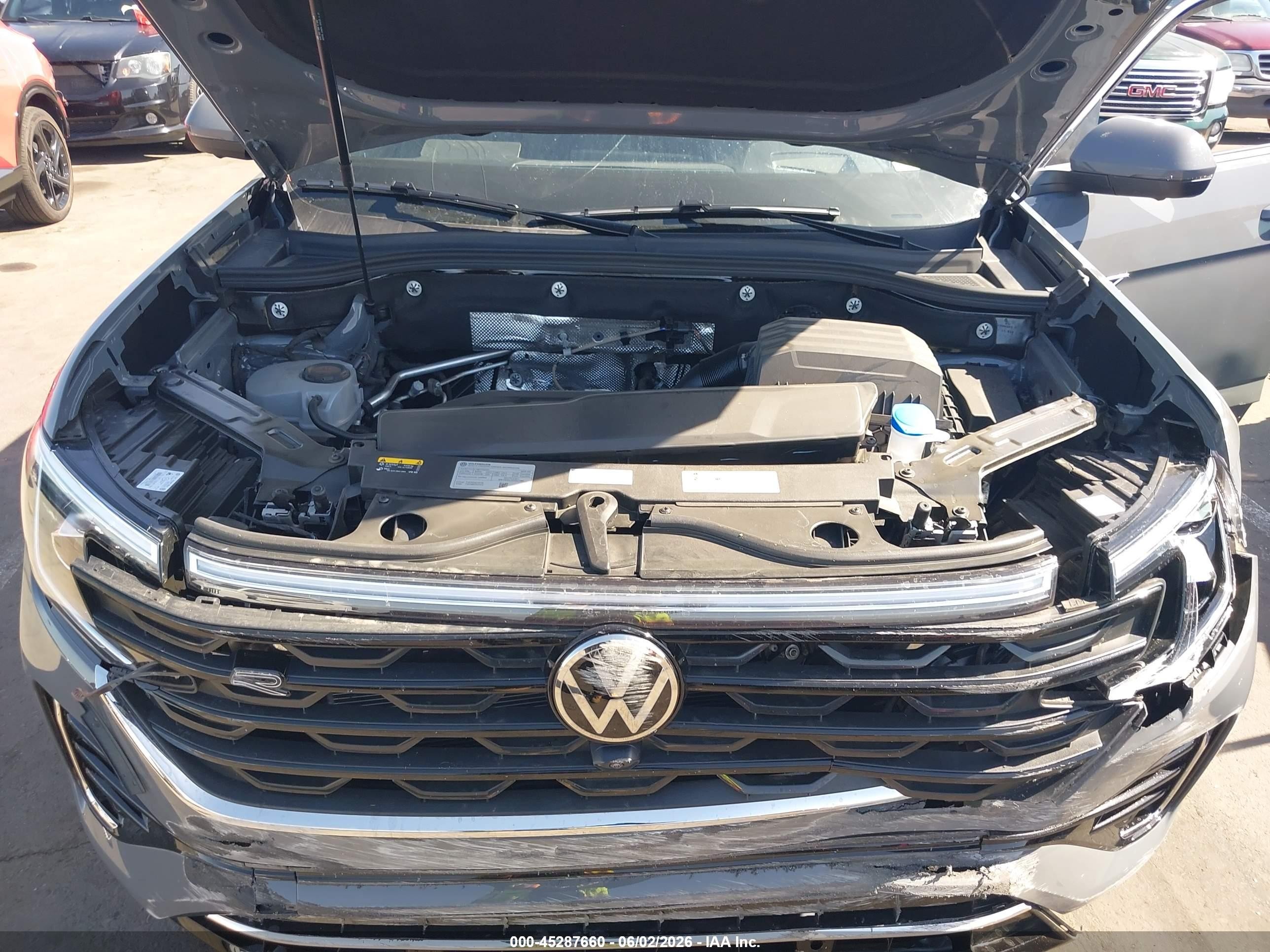 2026 Volkswagen Atlas Sel Premium R-line Gray vin: 1V2FN2CAXTC504018