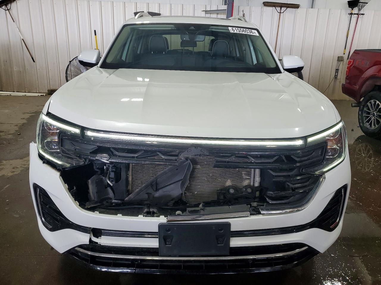 2024 Volkswagen Atlas Sel Premium R-line White vin: 1V2FR2CA2RC533090