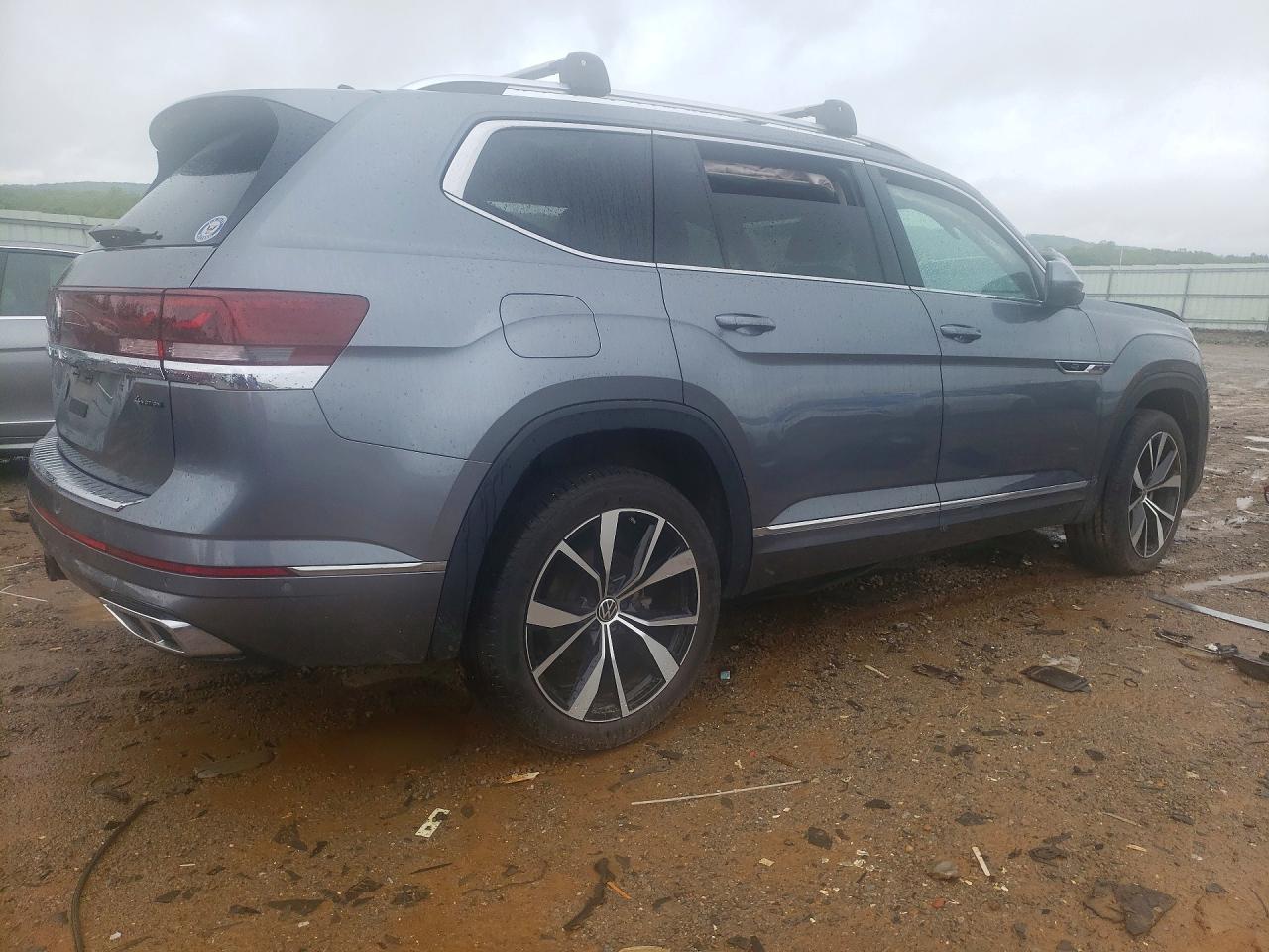 2024 Volkswagen Atlas Sel Premium R-line Gray vin: 1V2FR2CA2RC551217
