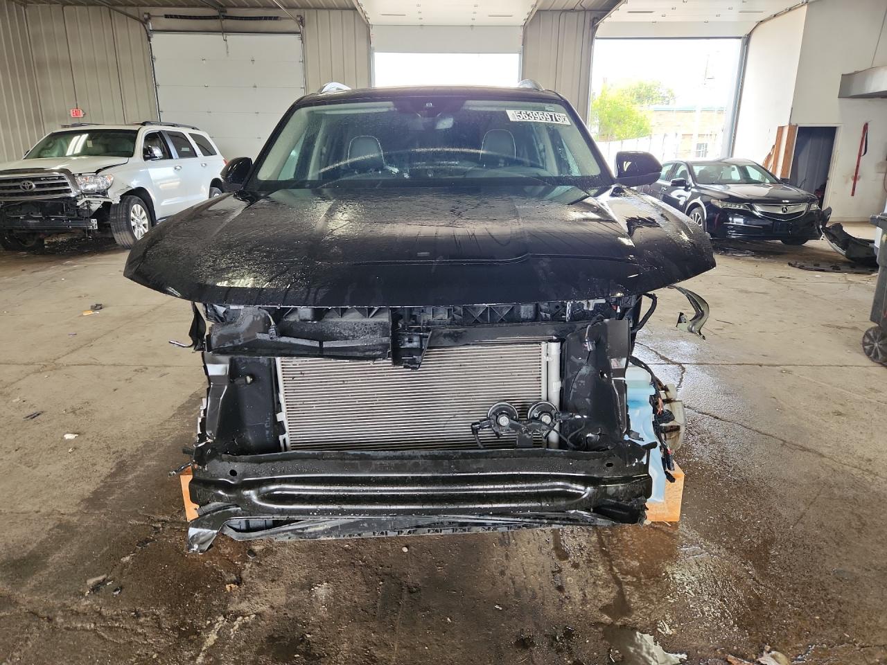 2024 Volkswagen Atlas Sel Premium R-line Black vin: 1V2FR2CA3RC564123 Damage: Front Bumper Reinforcement, Bent, 5 To 6 Inches