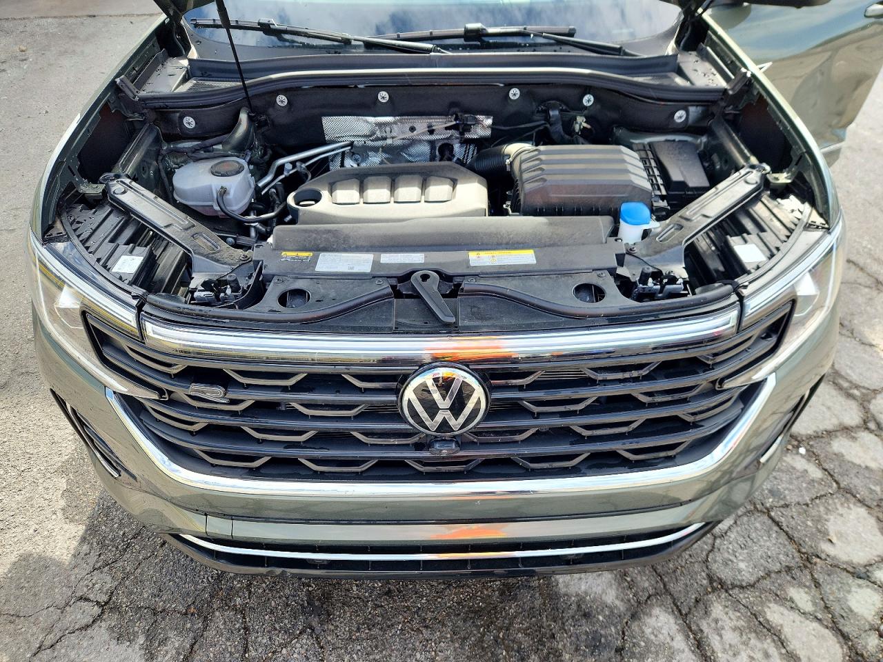 2025 Volkswagen Atlas Sel Premium R-line Green vin: 1V2FR2CA4SC532884