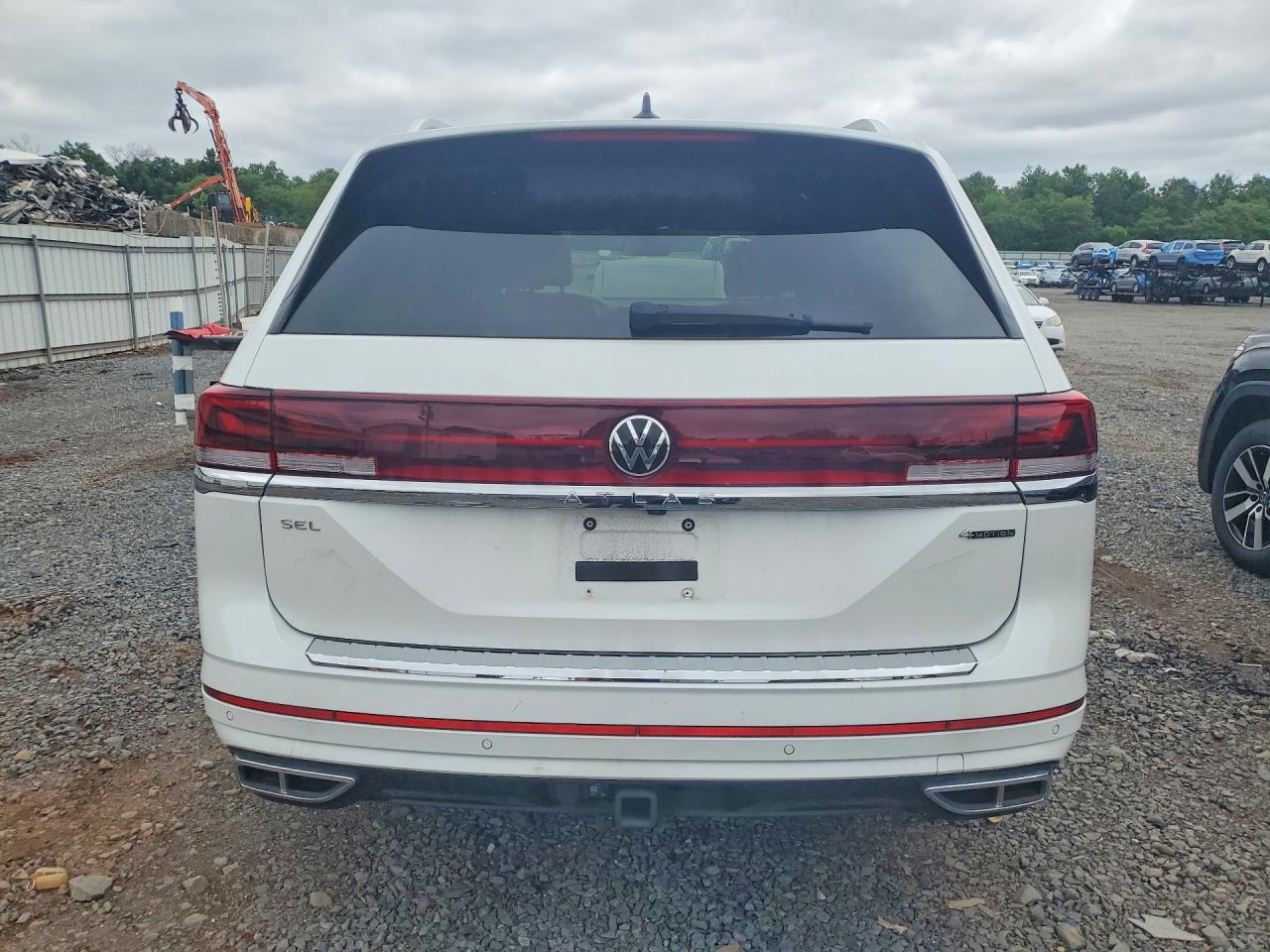 2024 Volkswagen Atlas Sel Premium R-line White vin: 1V2FR2CA6RC508113