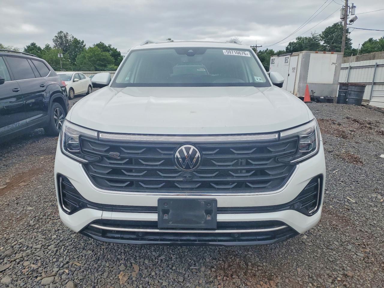 2024 Volkswagen Atlas Sel Premium R-line White vin: 1V2FR2CA6RC508113