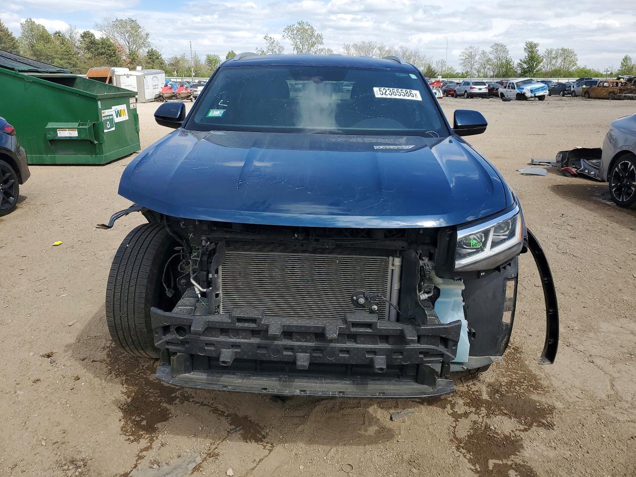 2021 Volkswagen Atlas Cross Sport S Blue vin: 1V2GC2CA4MC209525
