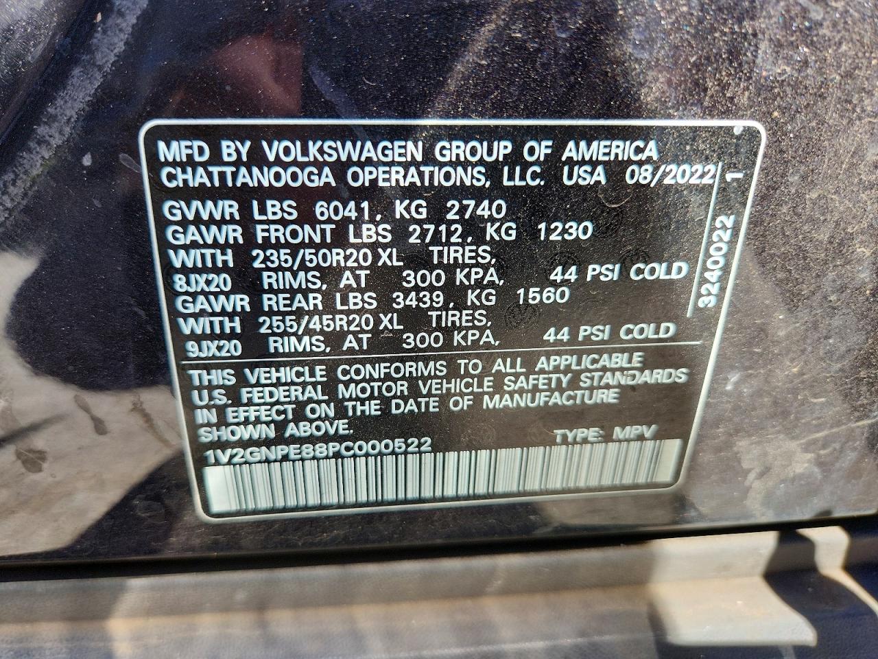 2023 Volkswagen Id.4 Pro S Black vin: 1V2GNPE88PC000522