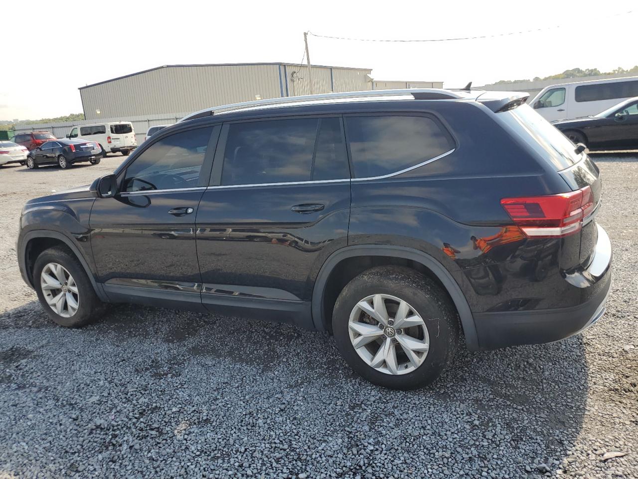 2018 Volkswagen Atlas S Black vin: 1V2GR2CA6JC545199