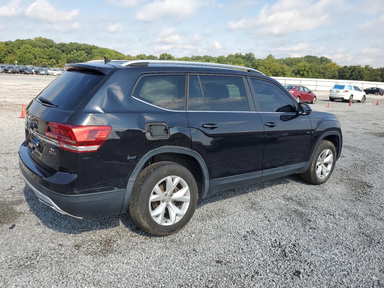 2018 Volkswagen Atlas S Black vin: 1V2GR2CA6JC545199