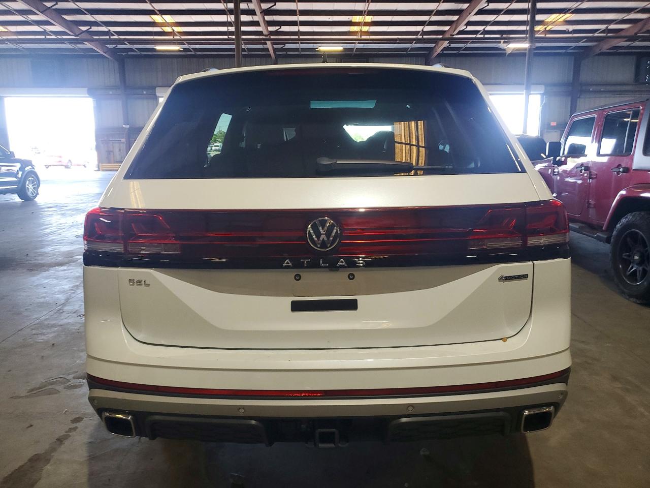 2024 Volkswagen Atlas Peak Edition Sel Белый vin: 1V2GR2CA6RC591031