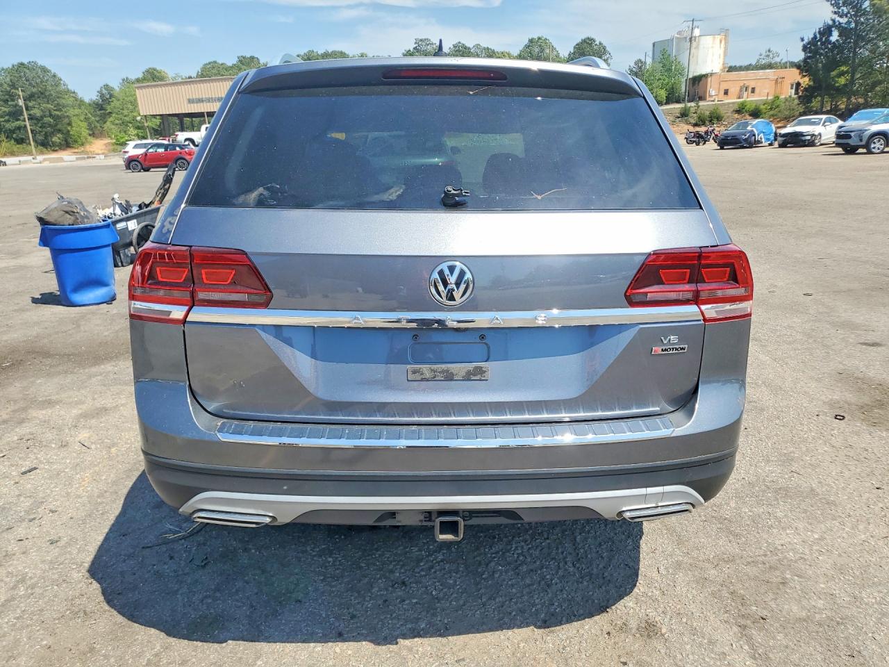 2019 Volkswagen Atlas S Gray vin: 1V2GR2CA9KC574696