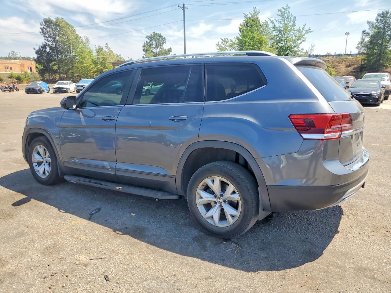 2019 Volkswagen Atlas S Gray vin: 1V2GR2CA9KC574696