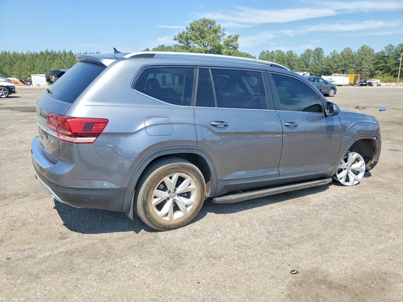 2019 Volkswagen Atlas S Gray vin: 1V2GR2CA9KC574696