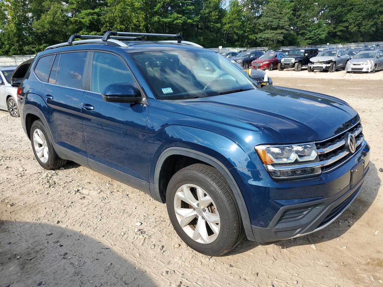 2019 Volkswagen Atlas S Teal vin: 1V2GR2CAXKC541884