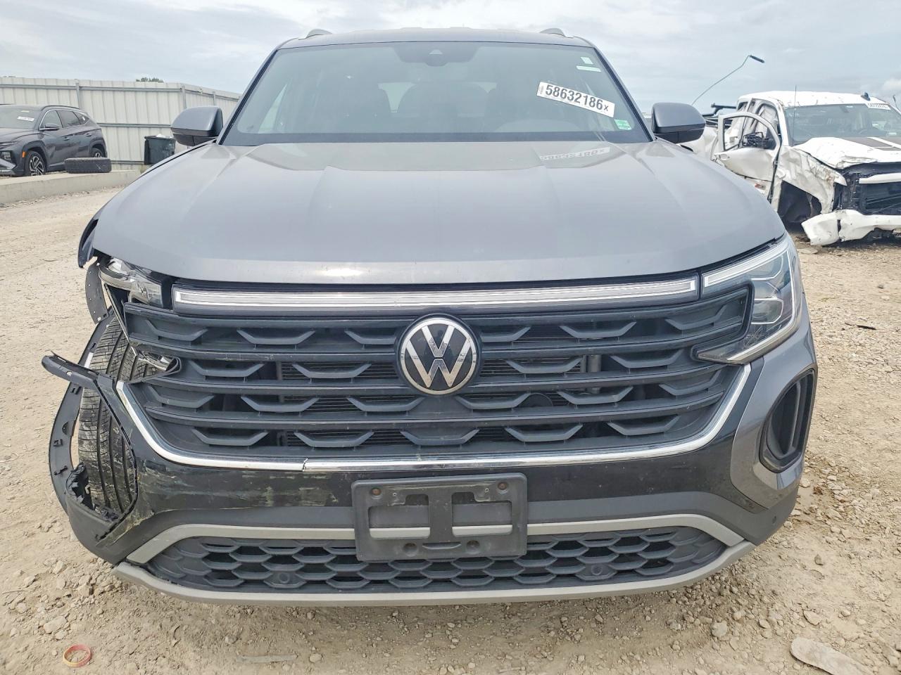 2024 Volkswagen Atlas Cross Sport Se Gray vin: 1V2HE2CA3RC230145