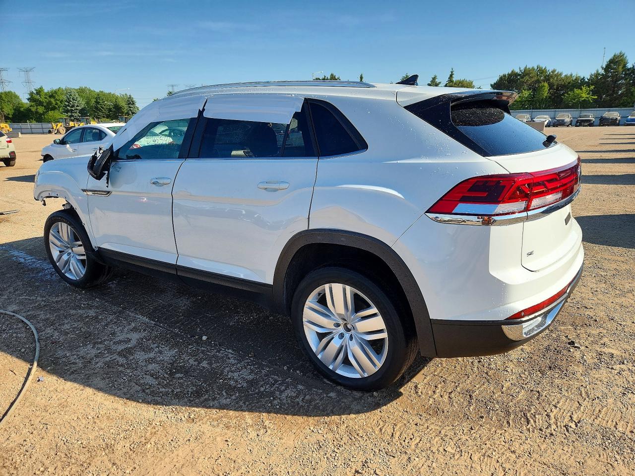 2024 Volkswagen Atlas Cross Sport Se Белый vin: 1V2HE2CA3RC234860