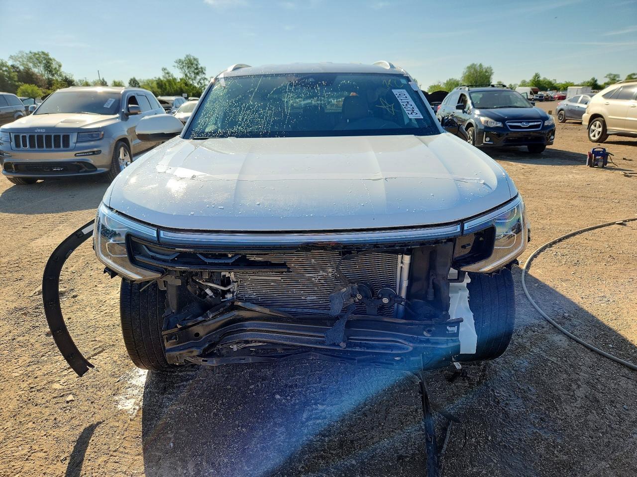 2024 Volkswagen Atlas Cross Sport Se Белый vin: 1V2HE2CA3RC234860