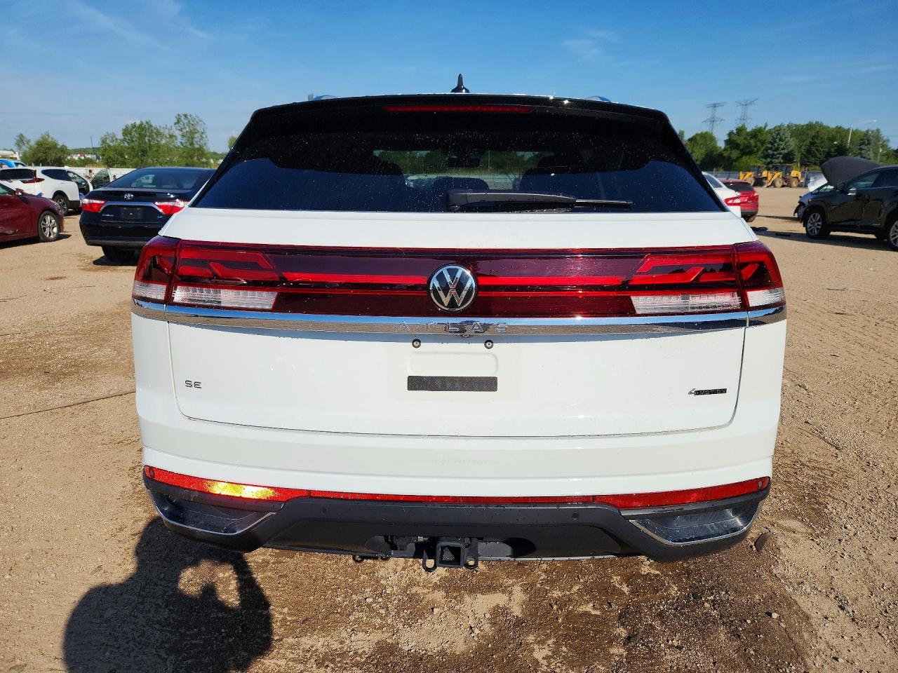 2024 Volkswagen Atlas Cross Sport Se Белый vin: 1V2HE2CA3RC234860