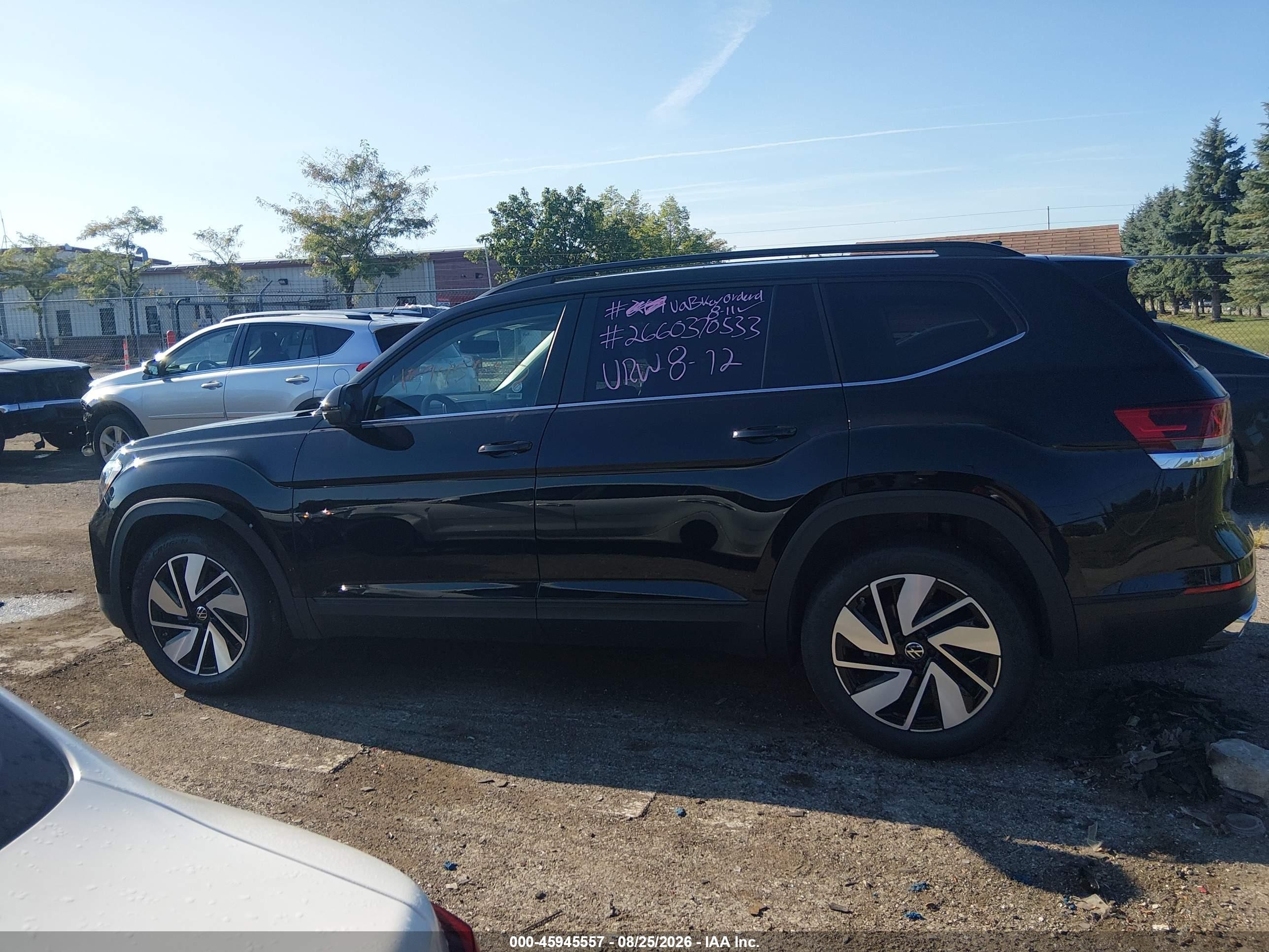 2026 Volkswagen Atlas Se With Technology Black vin: 1V2HN2CA6TC579775