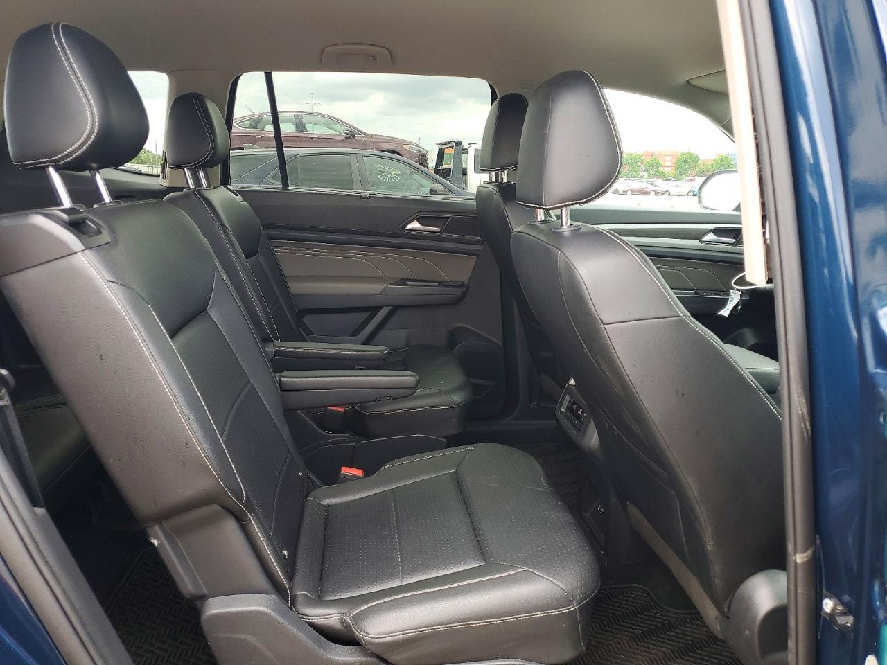 2021 Volkswagen Atlas Se Blue vin: 1V2HP2CA8MC607796