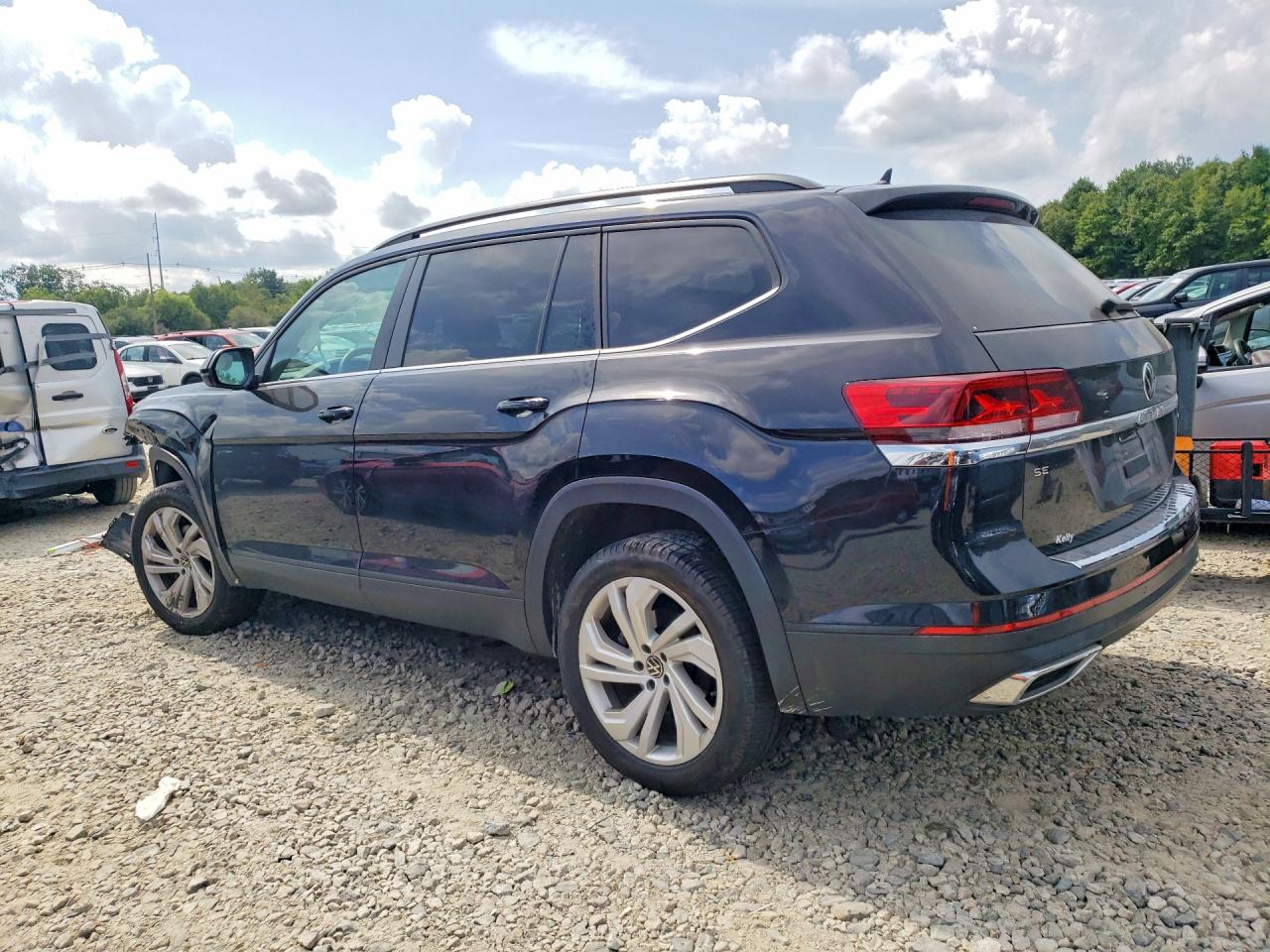 2023 Volkswagen Atlas Se Black vin: 1V2HP2CA8PC525779