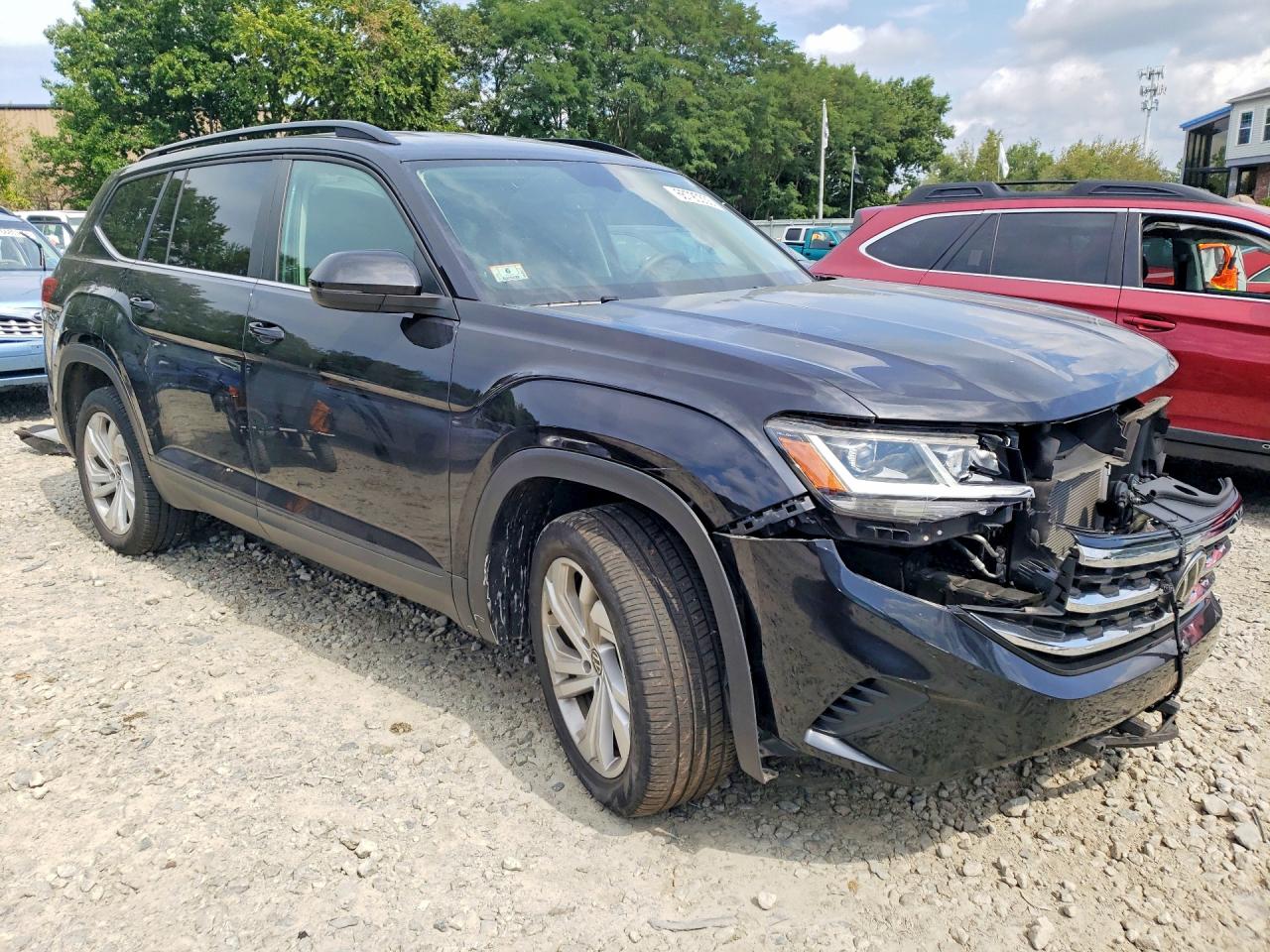 2023 Volkswagen Atlas Se Black vin: 1V2HP2CA8PC525779