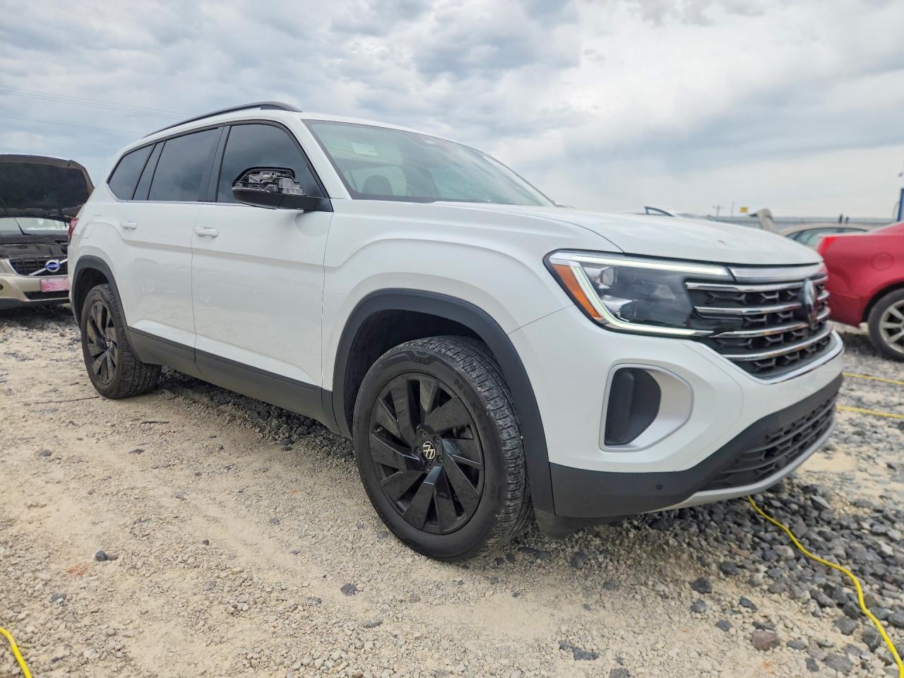 2024 Volkswagen Atlas Se White vin: 1V2HR2CA0RC545215