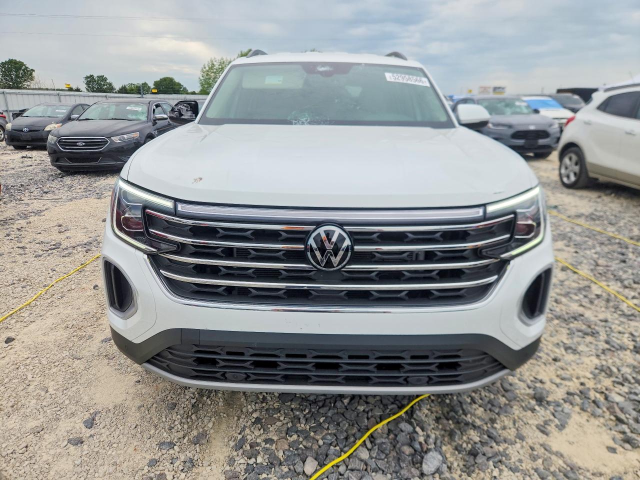 2024 Volkswagen Atlas Se White vin: 1V2HR2CA0RC545215
