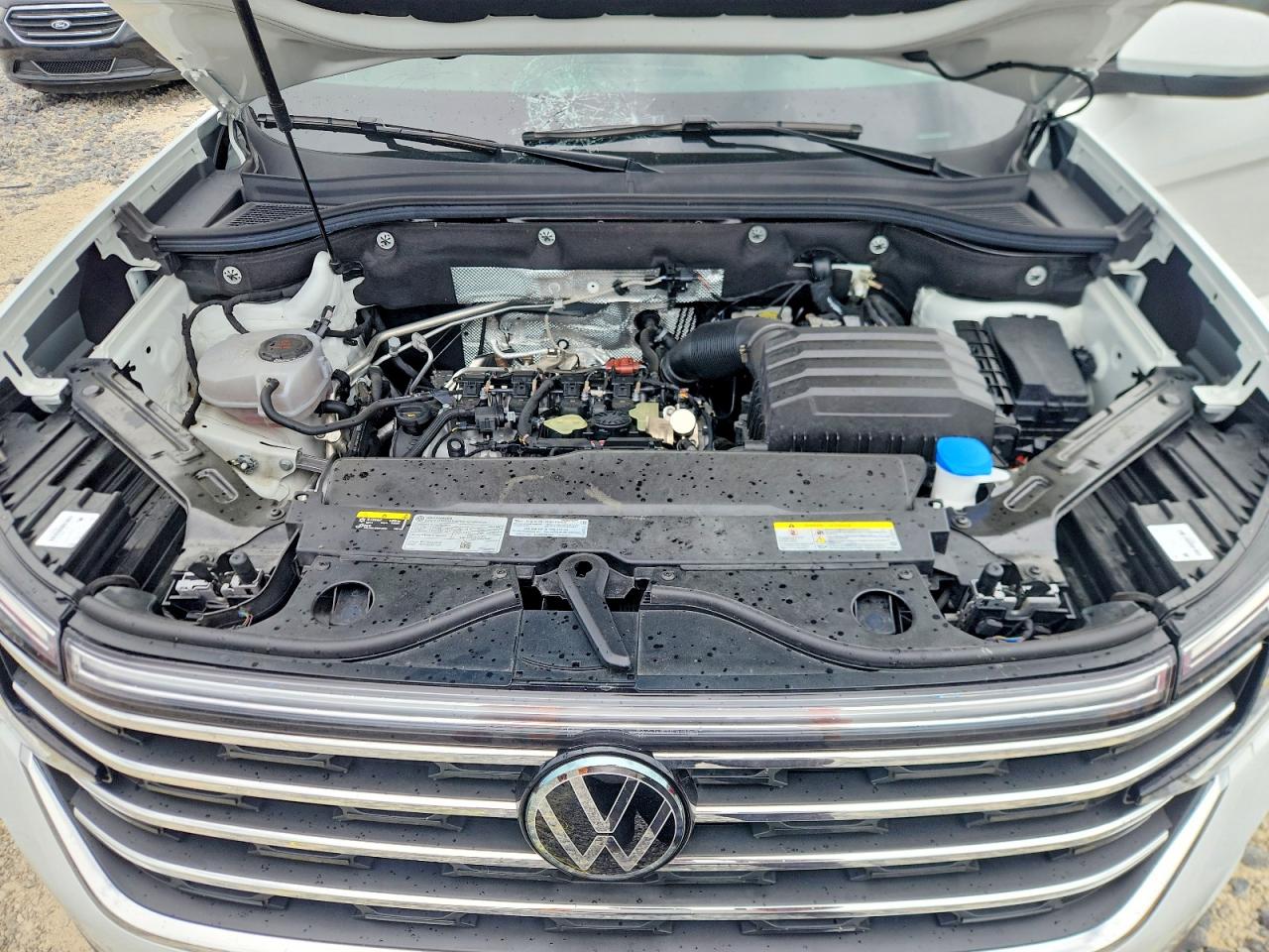 2024 Volkswagen Atlas Se White vin: 1V2HR2CA0RC545215