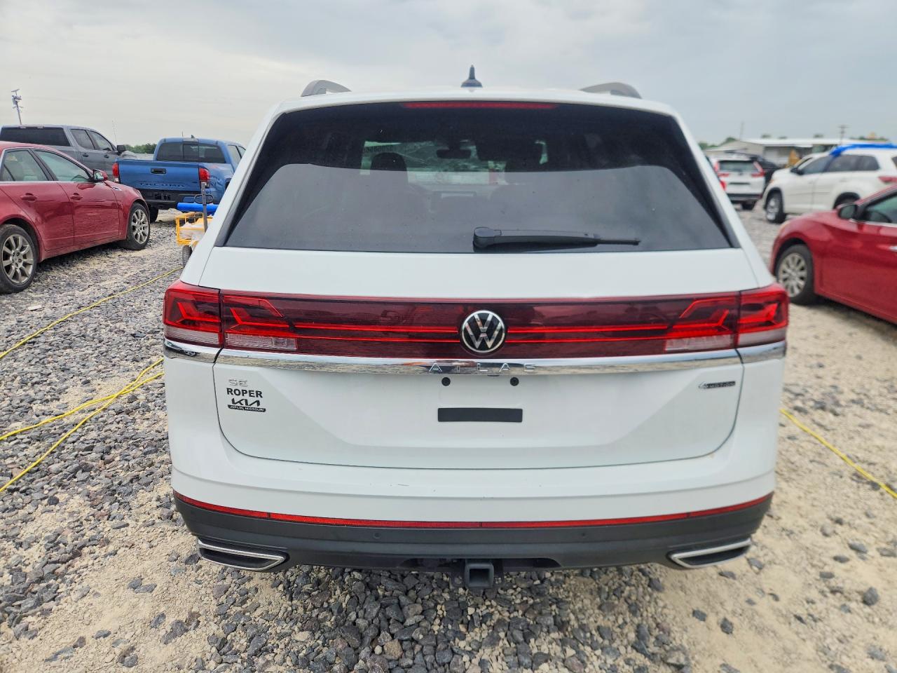 2024 Volkswagen Atlas Se White vin: 1V2HR2CA0RC545215