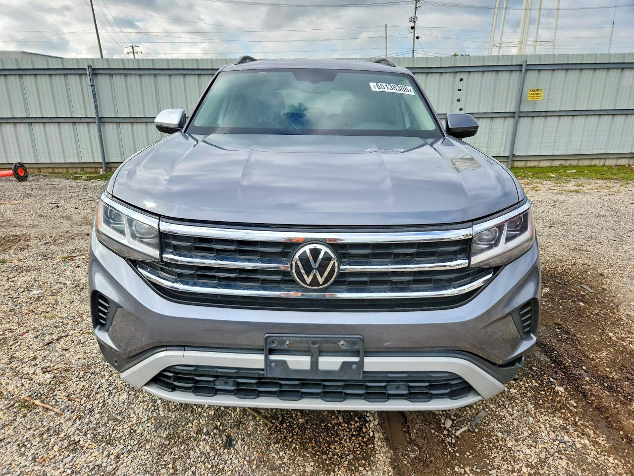 2021 Volkswagen Atlas Se Gray vin: 1V2HR2CA3MC551745