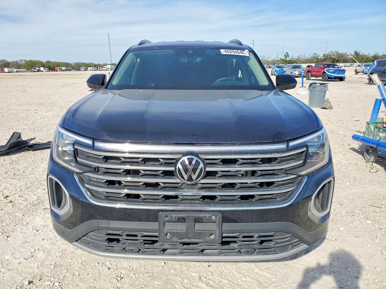 2024 Volkswagen Atlas Se Black vin: 1V2HR2CA4RC574491